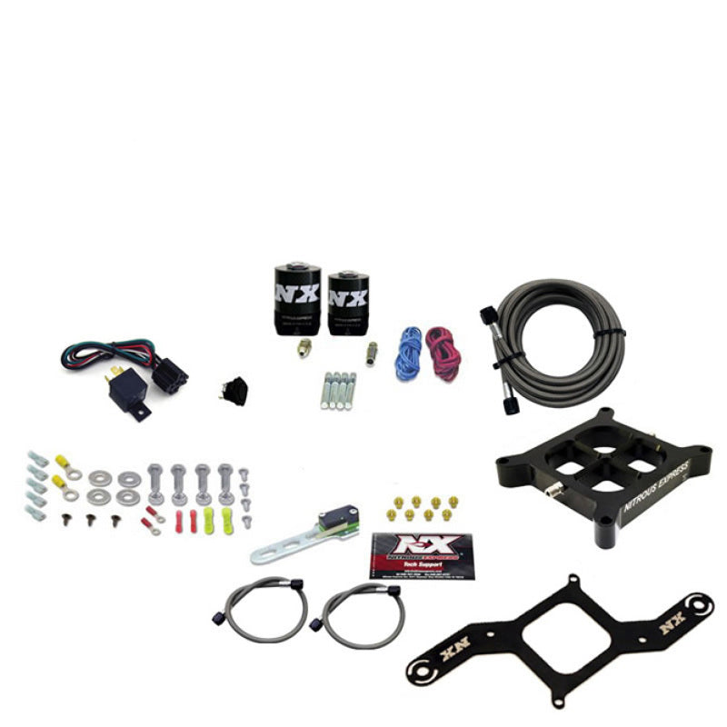 Nitrous Express 4150 Single Entry Crossbar Nitrous Plate Kit RNC (250-750HP) w/o Bottle, product view 2