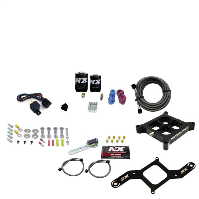 Nitrous Express 4150 Single Entry Crossbar Nitrous Plate Kit RNC (250-750HP) w/o Bottle, product view 3