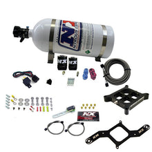Load image into Gallery viewer, Nitrous Express 4150 Single Entry Crossbar Plate RNC Nitrous Kit (250-750HP) w/10lb Bottle, product view 5