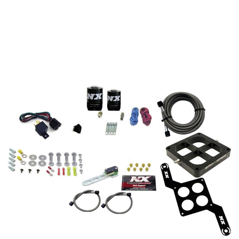 Nitrous Express Dominator Single Entry Billet Crossbar RNC Nitrous Kit (250-750HP) w/o Bottle, product view 1