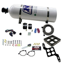 Load image into Gallery viewer, Nitrous Express Dominator Single Entry Billet Crossbar RNC Nitrous Kit (250-750HP) w/15lbbottle, product view 6