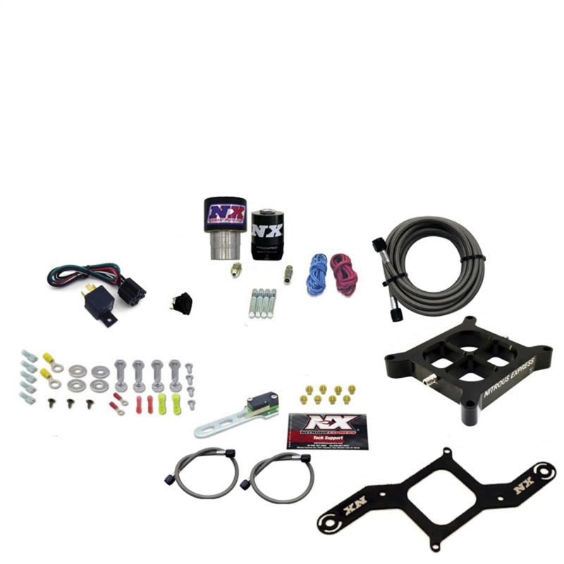 Nitrous Express Single Entry Crossbar RNC .178 4150 Flange Nitrous Kit (250-650HP) w/No Bottle, product view 3
