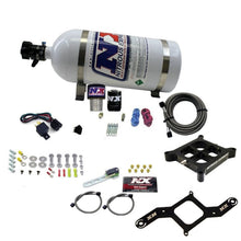 Load image into Gallery viewer, Nitrous Express Single Entry Crossbar RNC .178 4500 Flange Nitrous Kit (250-650HP) w/10lb Bottle, product view 2
