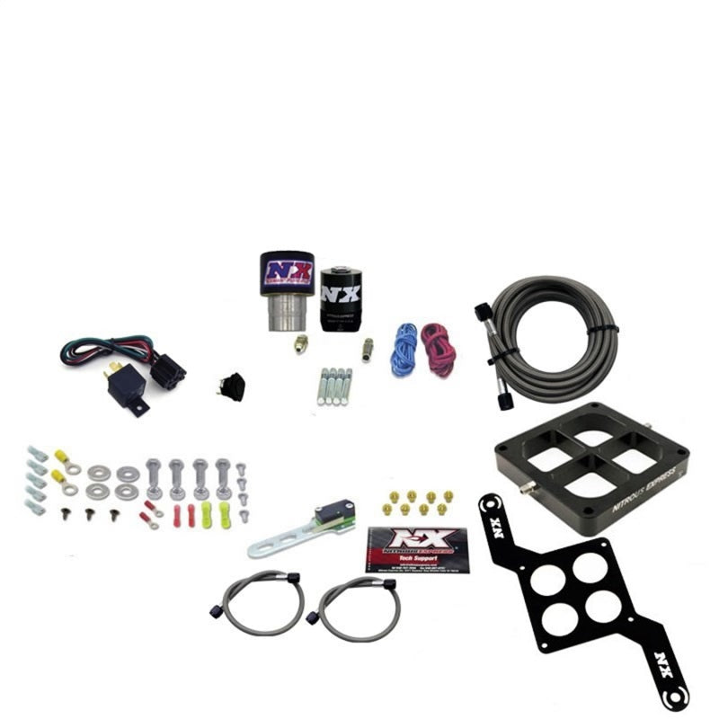 Nitrous Express Single Entry Crossbar RNC .178 4150 Flange Nitrous Kit (250-650HP) w/No Bottle, product view 2