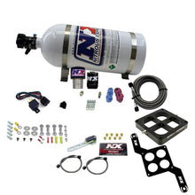 Load image into Gallery viewer, Nitrous Express Single Entry Crossbar RNC .178 4500 Flange Nitrous Kit (250-650HP) w/10lb Bottle, product view 2