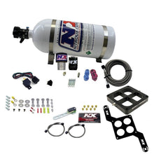 Load image into Gallery viewer, Nitrous Express Single Entry Crossbar RNC .178 4500 Flange Nitrous Kit (250-650HP) w/10lb Bottle, product view 3