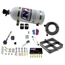 Load image into Gallery viewer, Nitrous Express Single Entry Crossbar 8500 Based Throttle Body Nitrous Kit w/10lb Bottle, product view 5