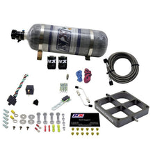 Load image into Gallery viewer, Nitrous Express Single Entry Crossbar 8500 Based Throttle Body Nitrous Kit w/12lb Composite Bottle, product view 2