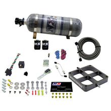 Load image into Gallery viewer, Nitrous Express Single Entry Crossbar 8500 Based Throttle Body Nitrous Kit w/12lb Composite Bottle, product view 5
