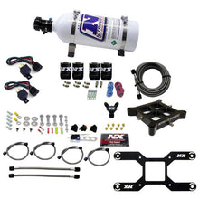 Load image into Gallery viewer, Nitrous Express 4150 Dual Stage Billet Crossbar Nitrous Kit (50-300 &amp; 100-500HP) w/5lb Bottle, product view 2