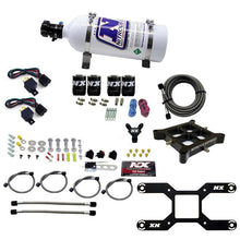 Load image into Gallery viewer, Nitrous Express 4150 Dual Stage Billet Crossbar Nitrous Kit (50-300 &amp; 100-500HP) w/5lb Bottle, product view 5