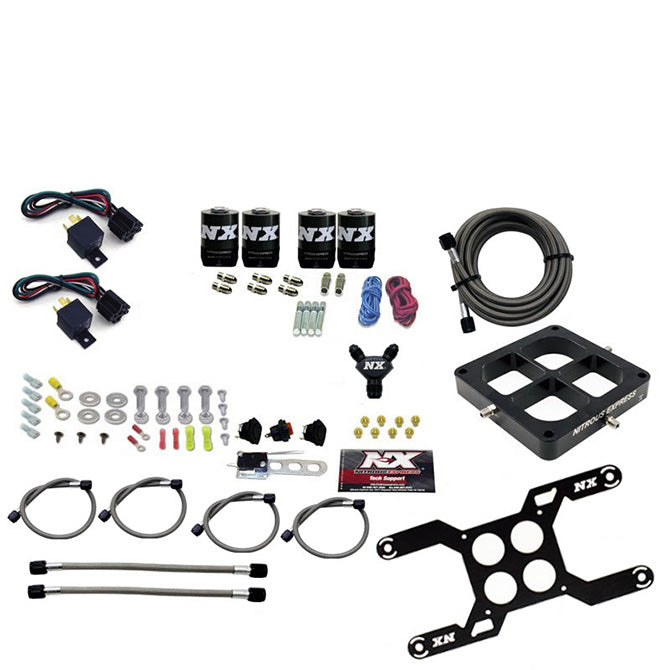 Nitrous Express Dominator Dual Stage Billit Crossbar Nitrous Kit (50-300 & 100-500HP) w/o Bottle, product view 5