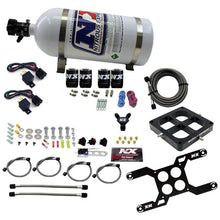 Load image into Gallery viewer, Nitrous Express Dominator Dual Stage Billet Crossbar Nitrous Kit (50-300 &amp; 100-500HP) w/10lb Bottle, product view 1