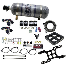 Load image into Gallery viewer, Nitrous Express Dominator Dual Stage Billet Crossbar Nitrous Kit (50-300 &amp; 100-500HP) w/Comp Bottle, product view 1