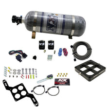 Load image into Gallery viewer, Nitrous Express Dry Dual Stage Billet Crossbar Plate System 100-1000hp (4500Flange) w/12lb Bottle, product view 1