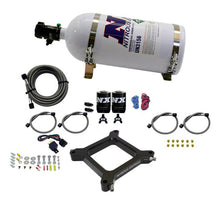 Load image into Gallery viewer, Nitrous Express 4150 Assassin Plate Stage 6 Nitrous Kit (50-300HP) w/10lb Bottle, product view 1