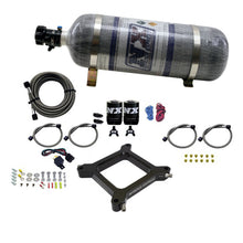 Load image into Gallery viewer, Nitrous Express 4150 Assassin Plate Pro Power Nitrous Kit (100-500HP) w/12lb Bottle, product view 1