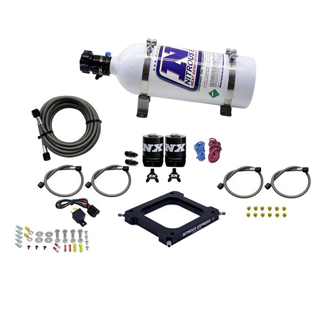 Nitrous Express 4500 Assassin Plate Pro Power Nitrous Kit (100-500HP) w/5lb Bottle, product view 4