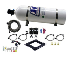 Load image into Gallery viewer, Nitrous Express 4500 Assassin Plate Pro Power Nitrous Kit (100-500HP) w/15lb Bottle, product view 1