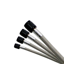 Load image into Gallery viewer, Nitrous Express 6AN 16ft Stainless Steel Braided Hose - Black - Black Ops Auto Works