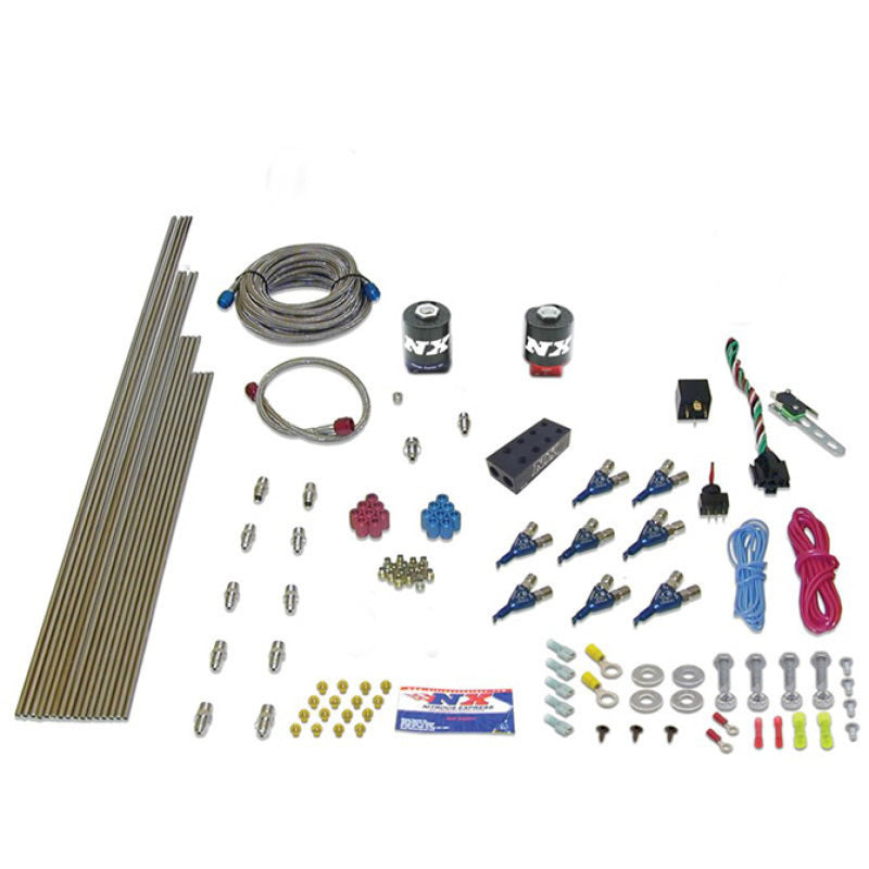 Nitrous Express V8AN Gasoline EFI (100-500HP) Nitrous Kit w/o Bottle, product view 2