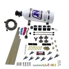 Load image into Gallery viewer, Nitrous Express 8 Cyl Piranha Direct Port 4 Solenoids Nitrous Kit (200-500HP) w/5lb Bottle, product view 2