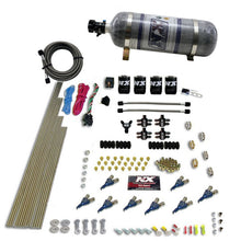 Load image into Gallery viewer, Nitrous Express 8 Cyl Piranha Direct Port 4 Solenoids Nitrous Kit (200-500HP EFI Jets) w/12lb Bottle, product view 2