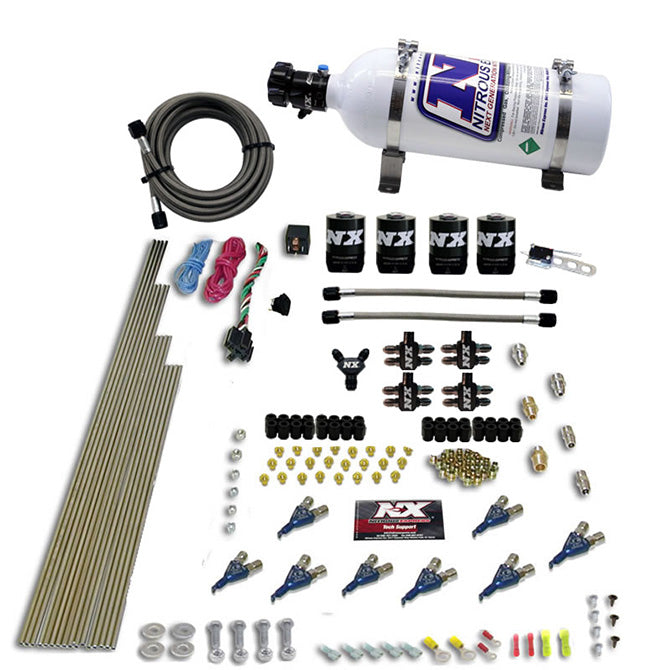 Nitrous Express 8 Cyl Alcohol Nitrous Kit (250-550HP) w/5lb Bottle, product view 5