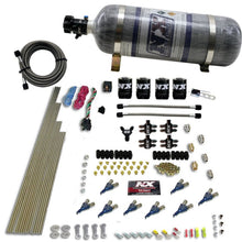 Load image into Gallery viewer, Nitrous Express 8 Cyl Alcohol Nitrous Kit (250-550HP) w/Composite Bottle, product view 3