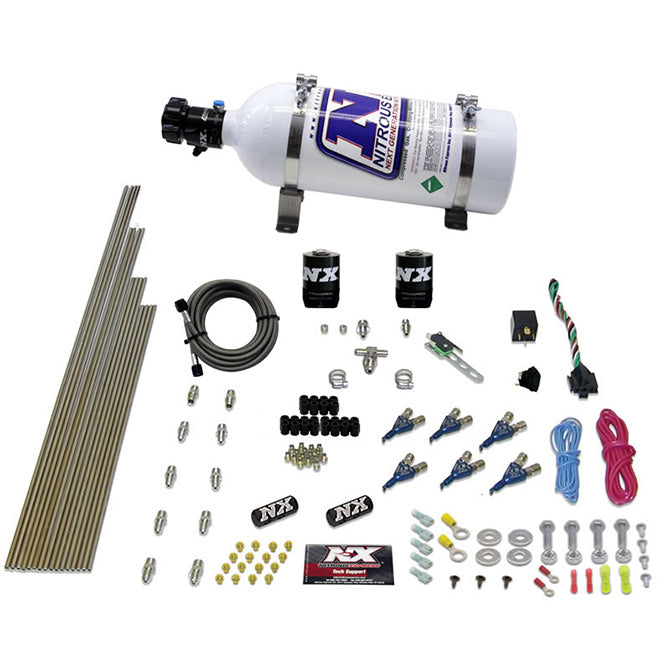 Nitrous Express V6AN Gasoline EFI Nitrous Kit (150-375HP) w/5lb Bottle, product view 5