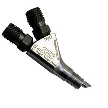 Load image into Gallery viewer, S.T.D. Straight Thru Design Nozzle With Fittings (1/16 NPT Nozzle), product view 1