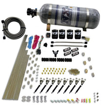 Load image into Gallery viewer, Nitrous Express 8 Cyl VXL Direct Port 4 Solenoids Nitrous Kit (200-500HP) w/12lb Bottle, product view 2