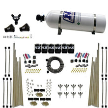 Load image into Gallery viewer, Nitrous Express 8 Cyl Triple-D Dry Direct Port 3 Stage Dry 6 Solenoids Nitrous Kit w/15lb Bottle, product view 1