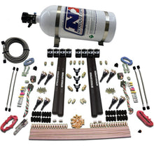 Load image into Gallery viewer, Nitrous Express SX2 Dual Stage 8 Solenoid /Gasoline Nitrous Kit (200-1200HP) w/10lb Bottle, product view 3