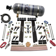 Load image into Gallery viewer, Nitrous Express SX2 Dual Stage 8 Solenoid /Gasoline Nitrous Kit (200-1200HP) w/Composite Bottle, product view 3