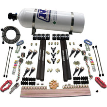 Load image into Gallery viewer, Nitrous Express SX2 Dual Stage 8 Solenoid /Gasoline Nitrous Kit (200-1200HP) w/15lb Bottle, product view 3