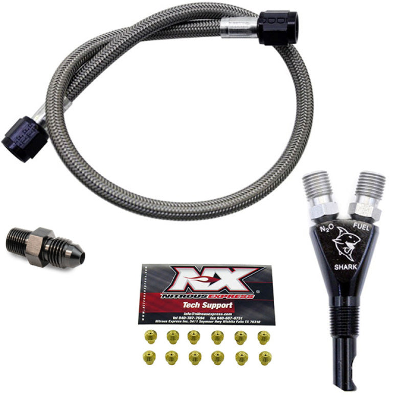 Shark SHO 400 Hp EFI Nozzle W/ 2Ft Custom Hose, product view 3