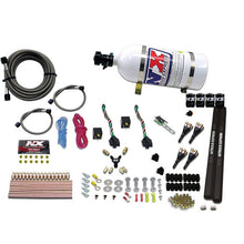 Load image into Gallery viewer, Nitrous Express 4 Cyl SX2 Nozzle Nitrous Kit (100-300HP x 2) w/10lb Bottle, product view 5