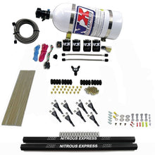 Load image into Gallery viewer, Nitrous Express Pro-Shk/Gas 4 Solenoids Nitrous Kit (200-600HP) w/Rails and 10lb Bottle, product view 1