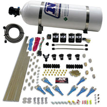 Load image into Gallery viewer, Nitrous Express Pro-Shk/Gas 4 Solenoids Nitrous Kit (200-600HP) w/15lb Bottle, product view 5