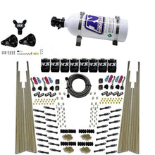 Load image into Gallery viewer, Nitrous Express 8 Cyl Dry Direct Port Four Stage 8 Solenoids Nitrous Kit (200-600HP) w/5lb Bottle, product view 3
