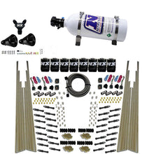 Load image into Gallery viewer, Nitrous Express 8 Cyl Dry Direct Port Four Stage 8 Solenoids Nitrous Kit (200-600HP) w/5lb Bottle, product view 5