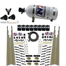 Load image into Gallery viewer, Nitrous Express 8 Cyl Dry Direct Port Four Stage 8 Solenoids Nitrous Kit (200-600HP) w/10lb Bottle, product view 5