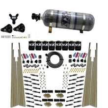 Load image into Gallery viewer, Nitrous Express 8 Cyl Dry Direct Port Four Stage 8 Solenoids Nitrous Kit (200-600HP) w/Comp Bottle, product view 5