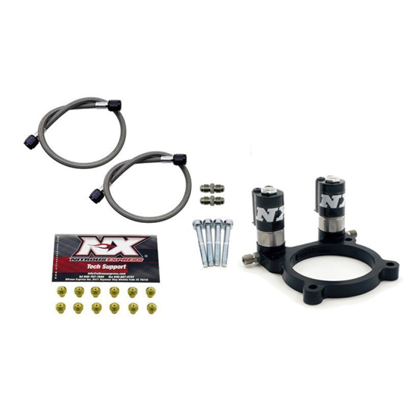Nitrous Express 11-14 Ford Mustang 3.5L/3.7L Nitrous Plate Conversion (w/Integrated Solenoids), product view 1