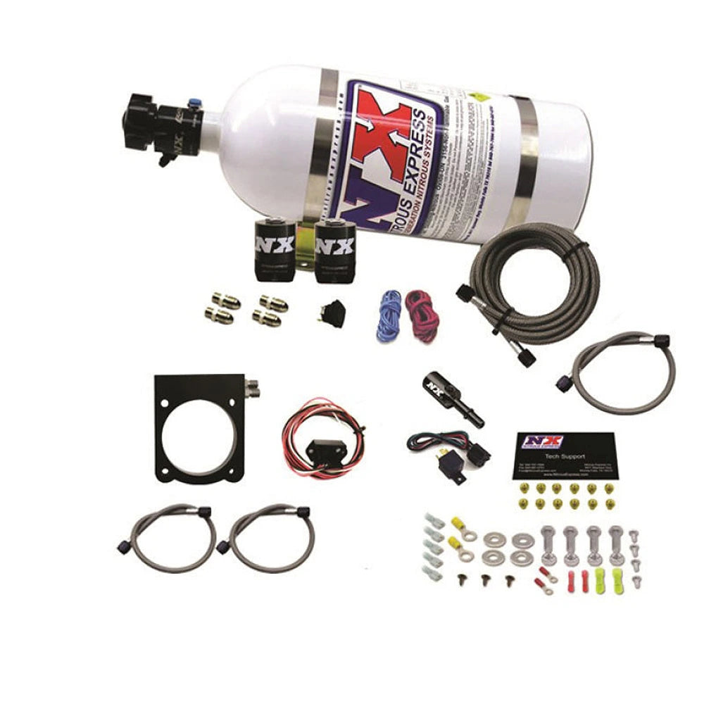 Nitrous Express Dodge 3.6L V6 Nitrous Plate Kit (50-200HP) w/10lb Bottle, product view 1