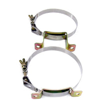 Load image into Gallery viewer, Nitrous Express Stainless Steel Bottle Brackets for 10lb/15lb Aluminum Bottles - Black Ops Auto Works