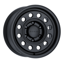 Load image into Gallery viewer, Nomad N501SB Convoy 15x7in / 6x139.7 BP / -10mm Offset / 107.95mm Bore - Satin Black Wheel-Wheels - Forged-Nomad-682108292022-