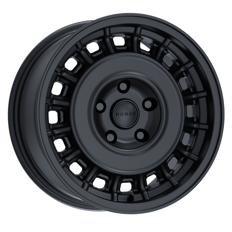 Nomad N502SB Arvo 17x8.5in / 6x139.7 BP / 0mm Offset / 106.1mm Bore - Satin Black Wheel-Wheels - Forged-Nomad-682108291544-