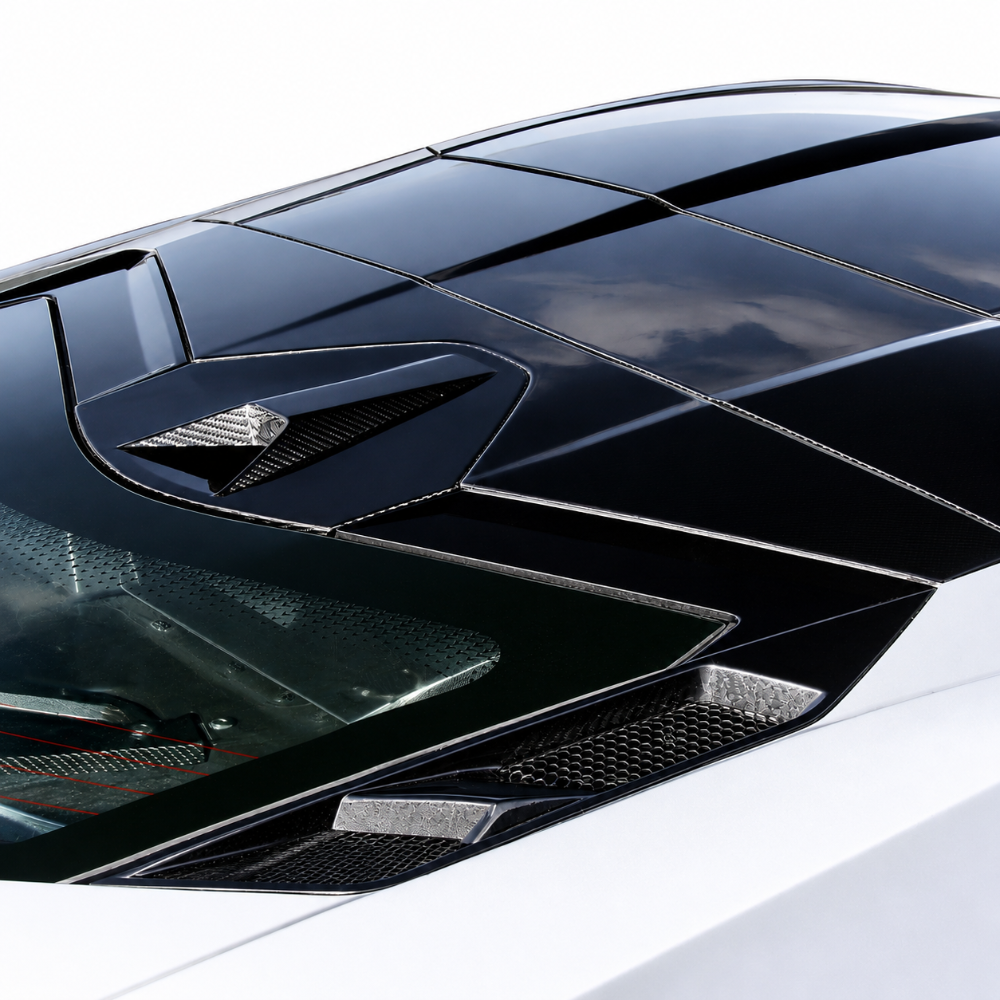 2020-2026 Corvette Concept8 Carbon Fiber Rear Deck Lid Overlay - Nowicki Autosport NAD-C8CFDP